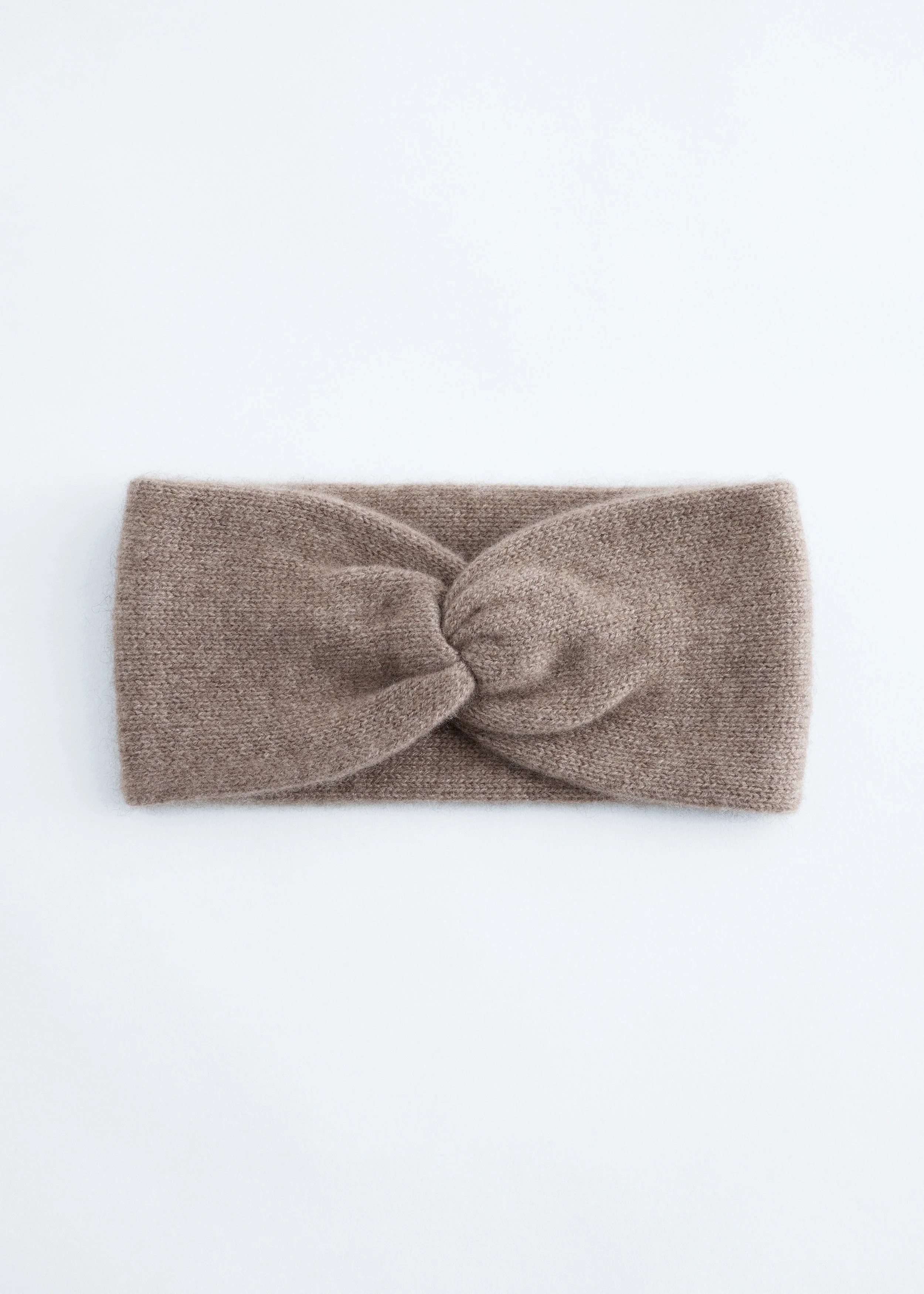Twist-Front Cashmere Headband - 1