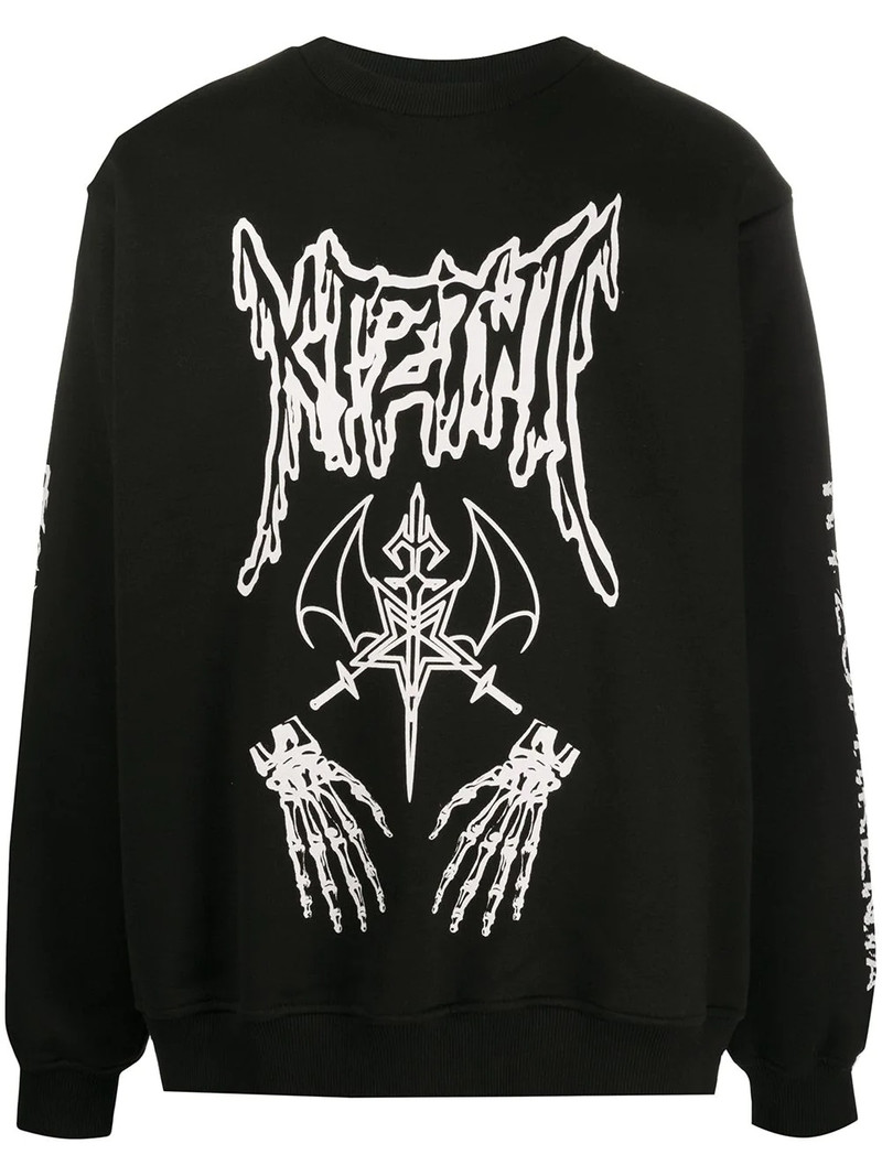 Dead Metal crew neck sweatshirt 1