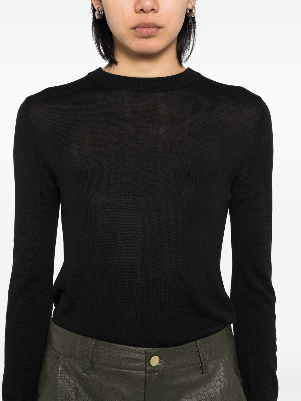 crew-neck top - 5