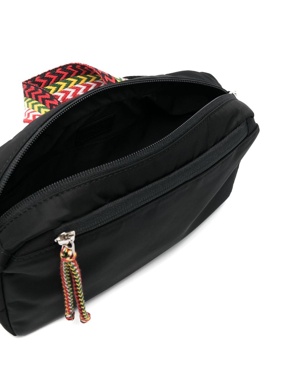 chevron woven pattern belt bag - 5