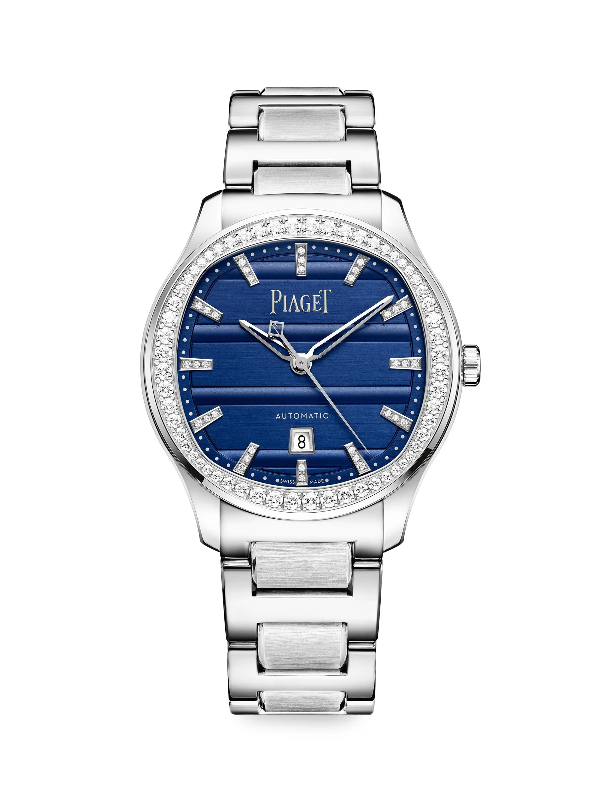 Women's Polo Stainless Steel & 1.04 TCW Diamond Signature Date Watch/36MM - Steel - 1