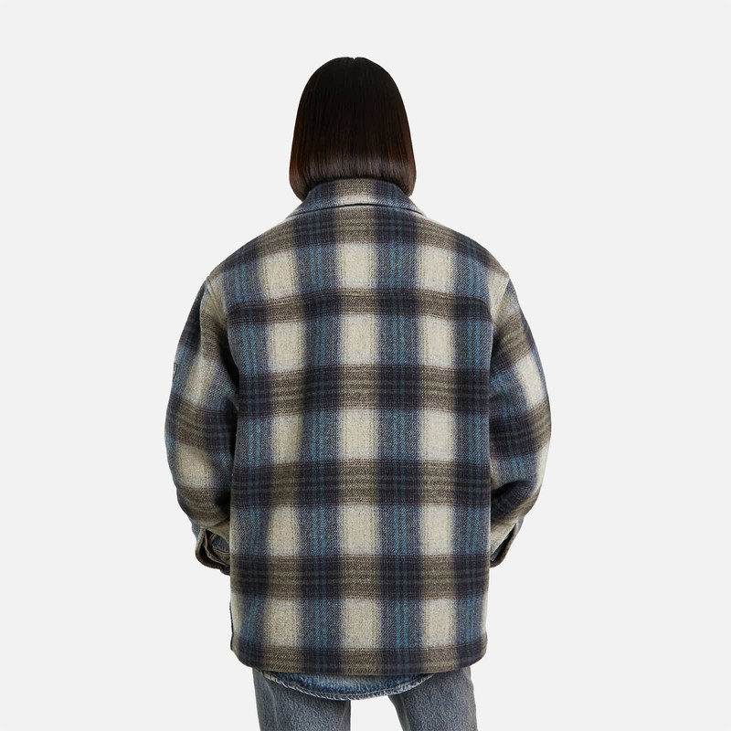 Shirt Jacket Grey Blue 10