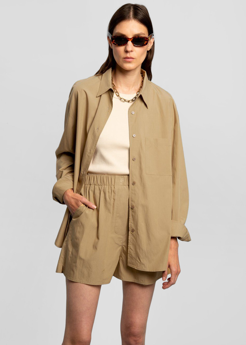 Lui Organic Cotton Shirt - Sahara 7