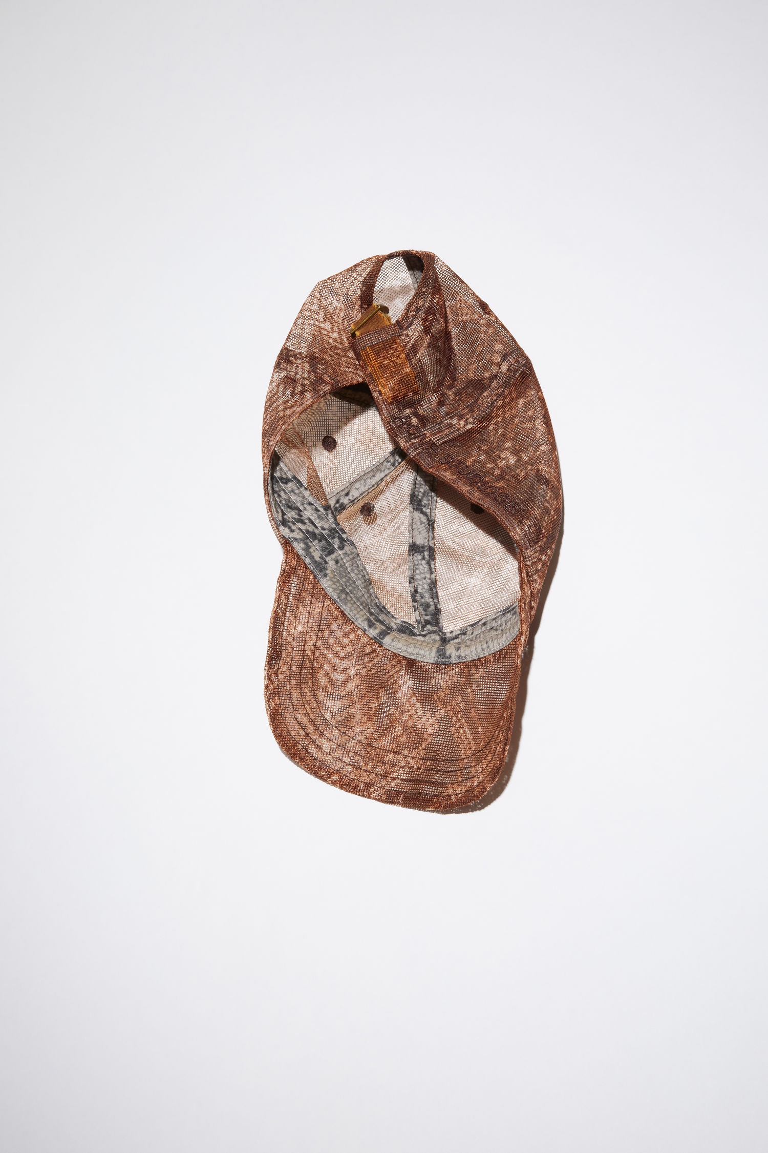 Mesh baseball hat - Rust red - 2