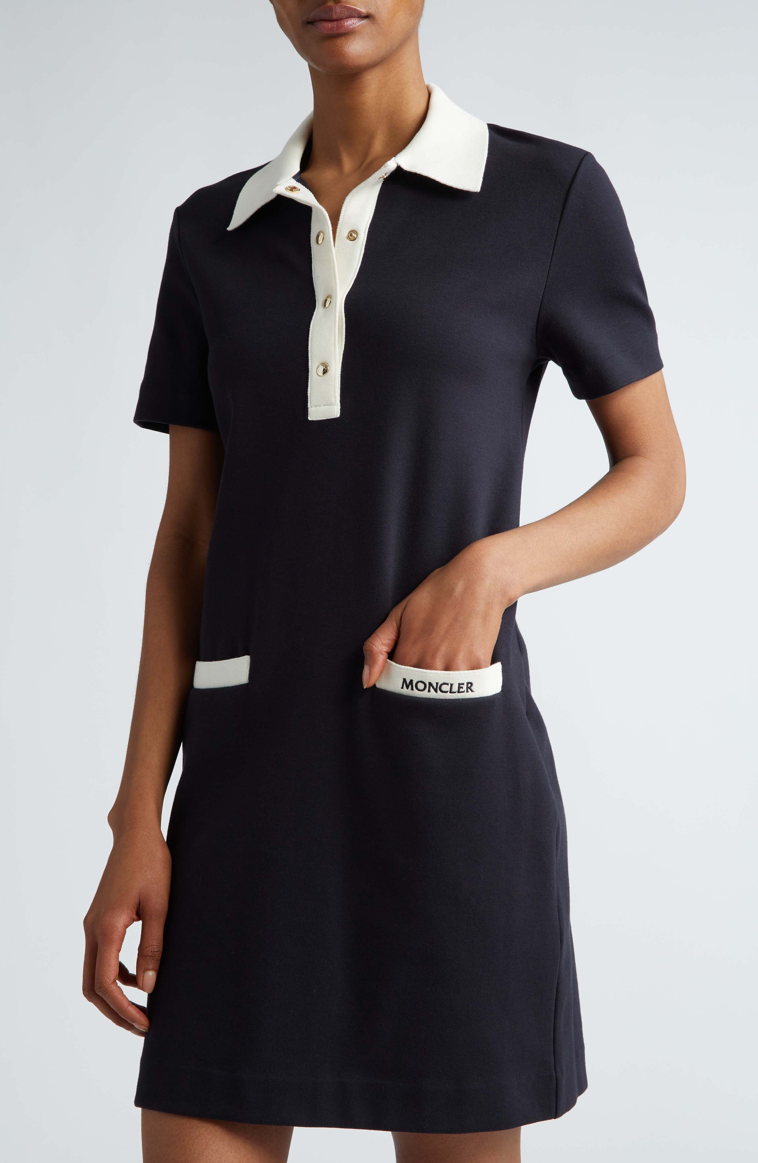 Stretch Cotton Polo Dress - 4