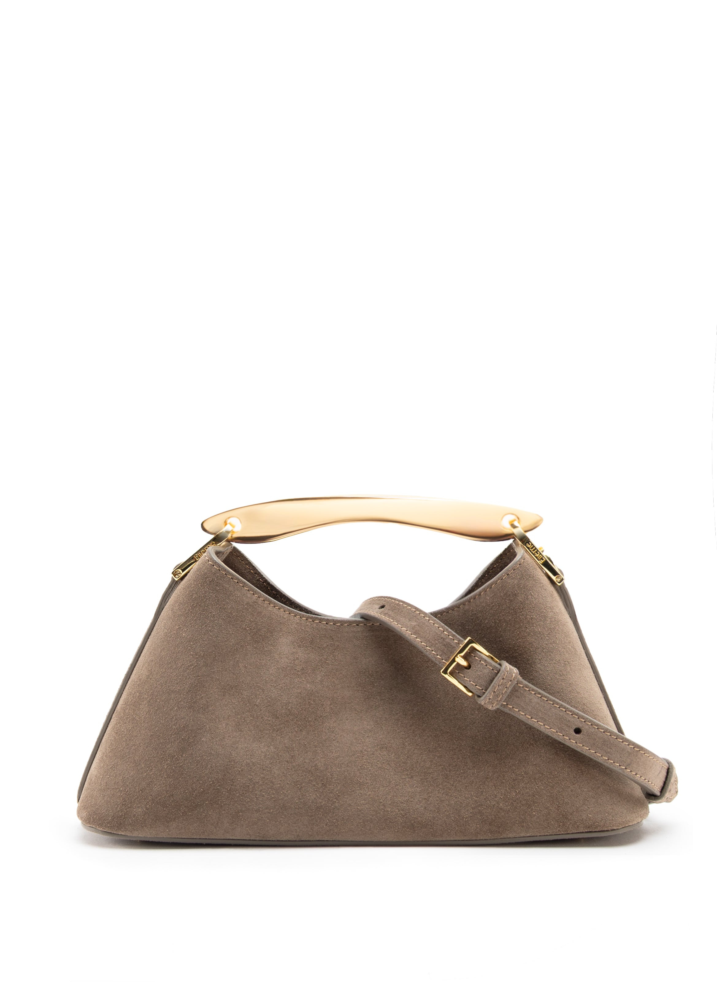 Mini Boomerang Suede Taupe - 3