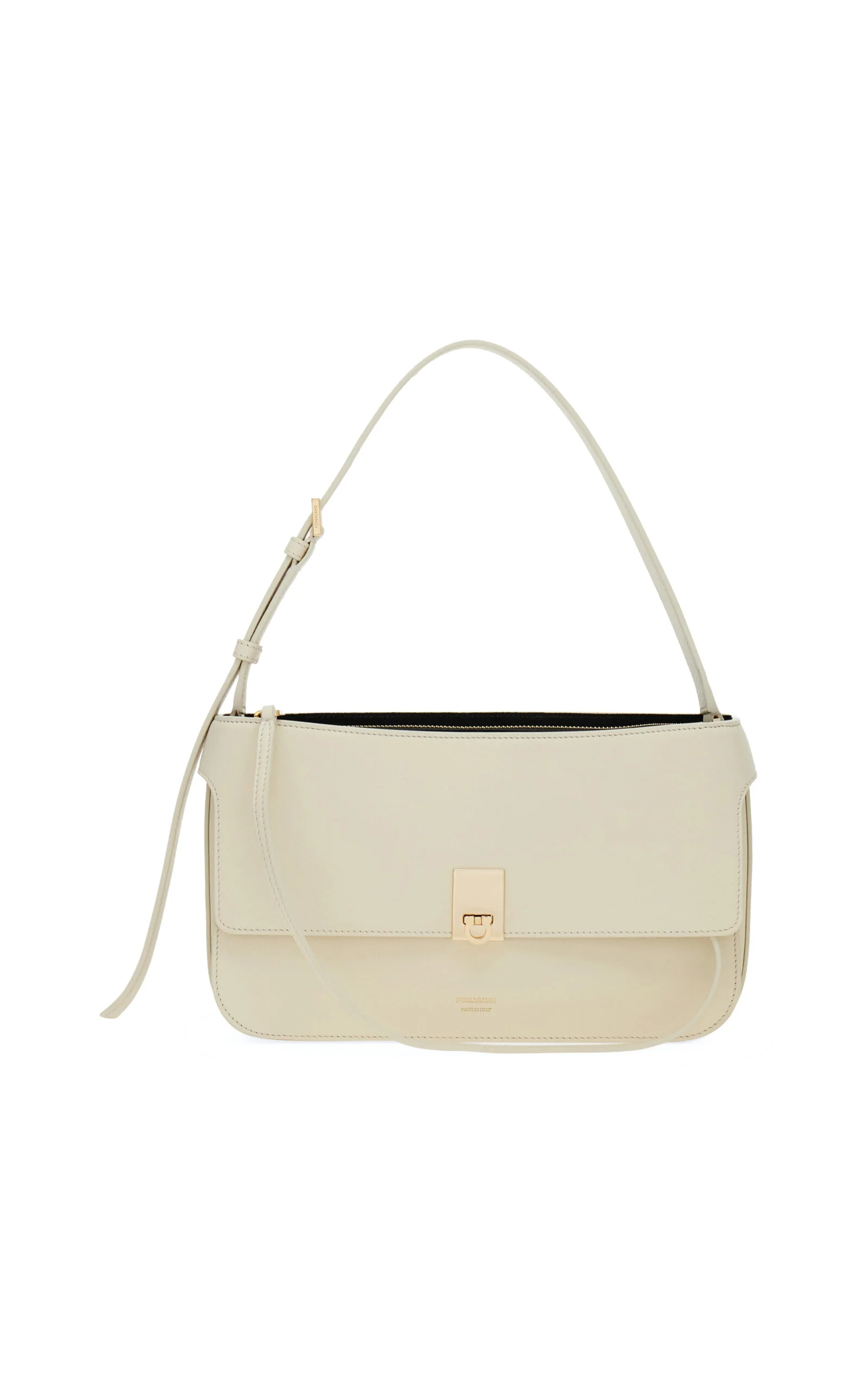 Ferragamo Cara Calfskin Leather Shoulder Bag (XS) - 1