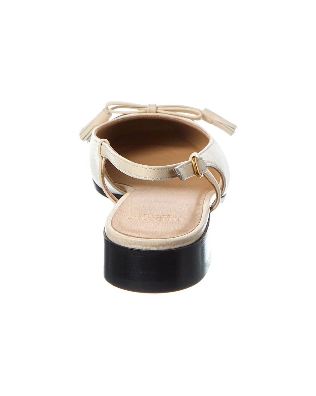 Valentino Valet Du Roi Leather Slingback Ballerina Flat - 3