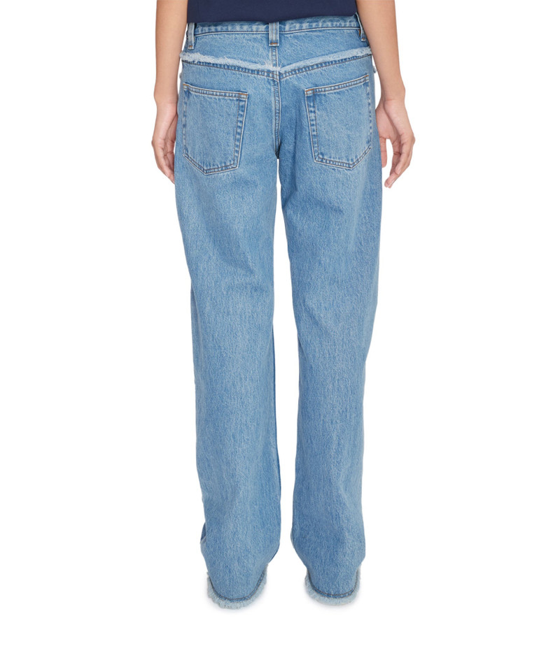 RELAXED RAW EDGE F JEANS 6