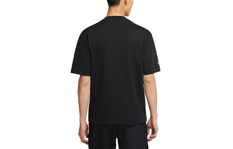 Air Jordan Why Not? Casual Sports Printing Pattern Short Sleeve Black DC3248-010 - 2