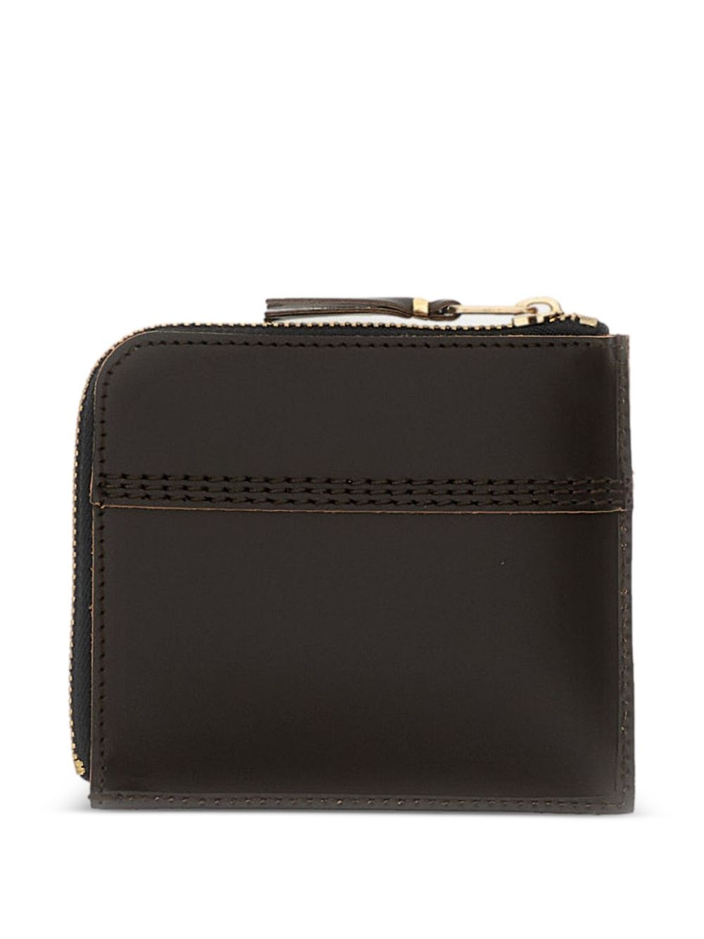 zip-around leather wallet - 2