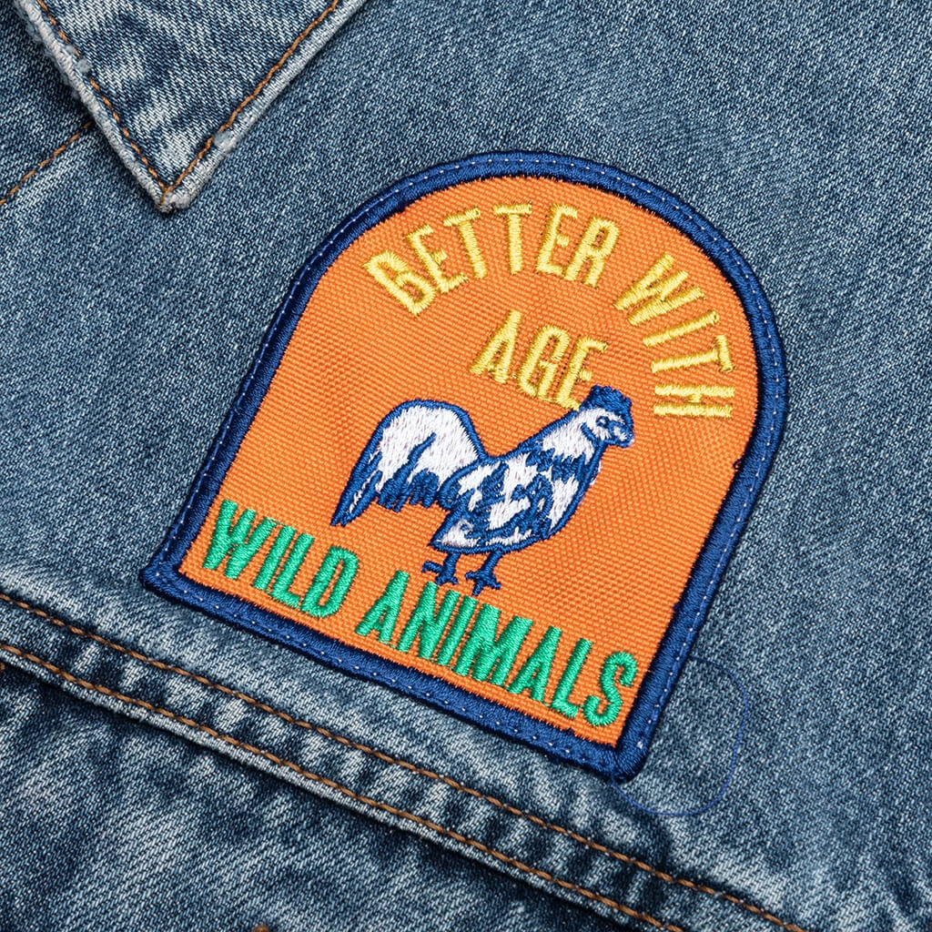 PORTRAIT DENIM JACKET - MULTI - 5
