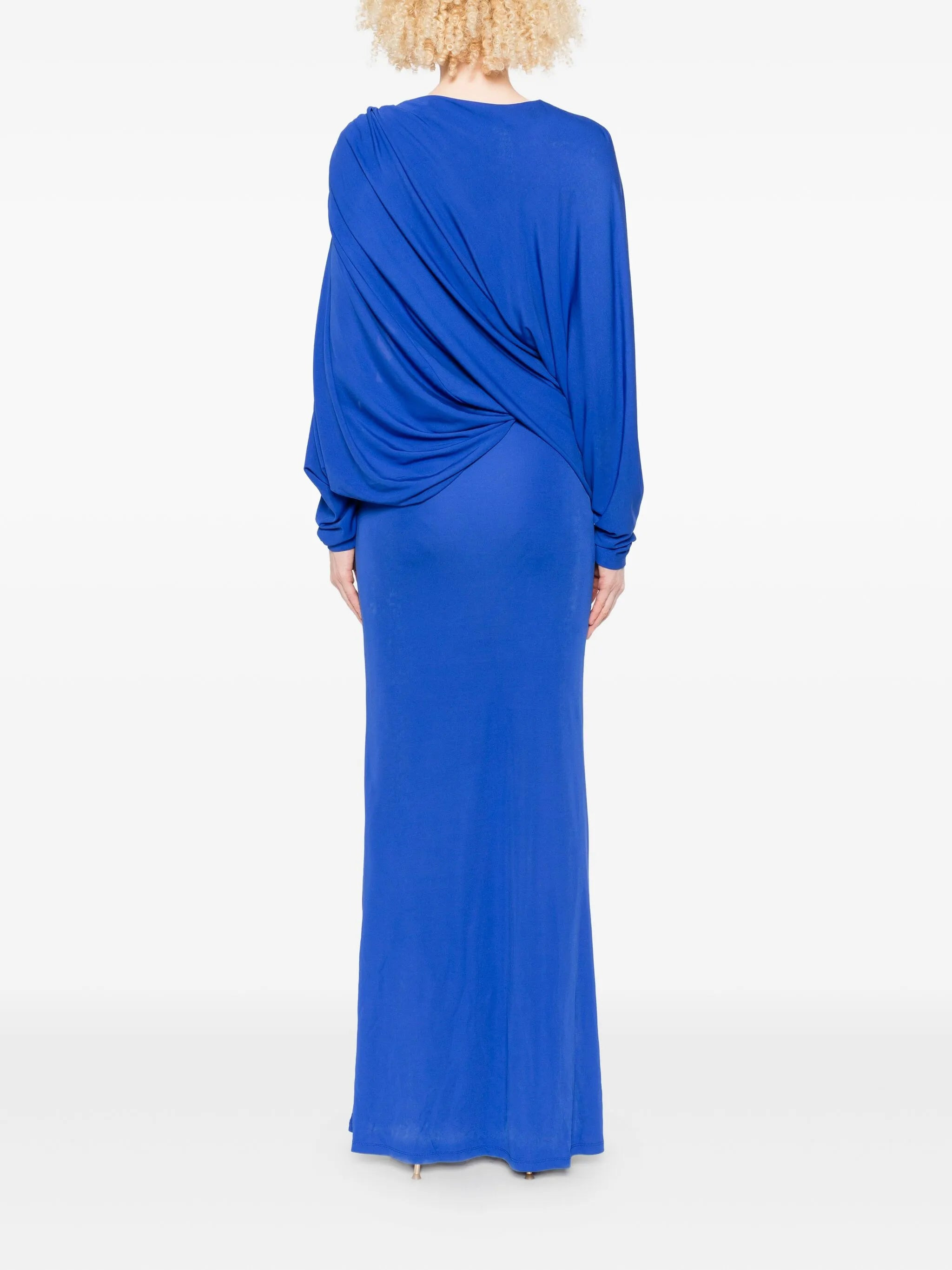 Christopher Esber Encased Nature Draped One-shoulder Dress - 5