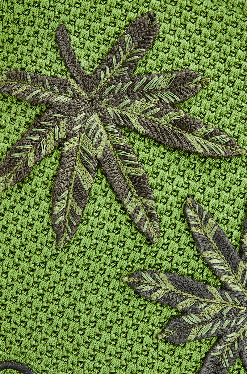 Fringes crossbody bag in organic cotton 7