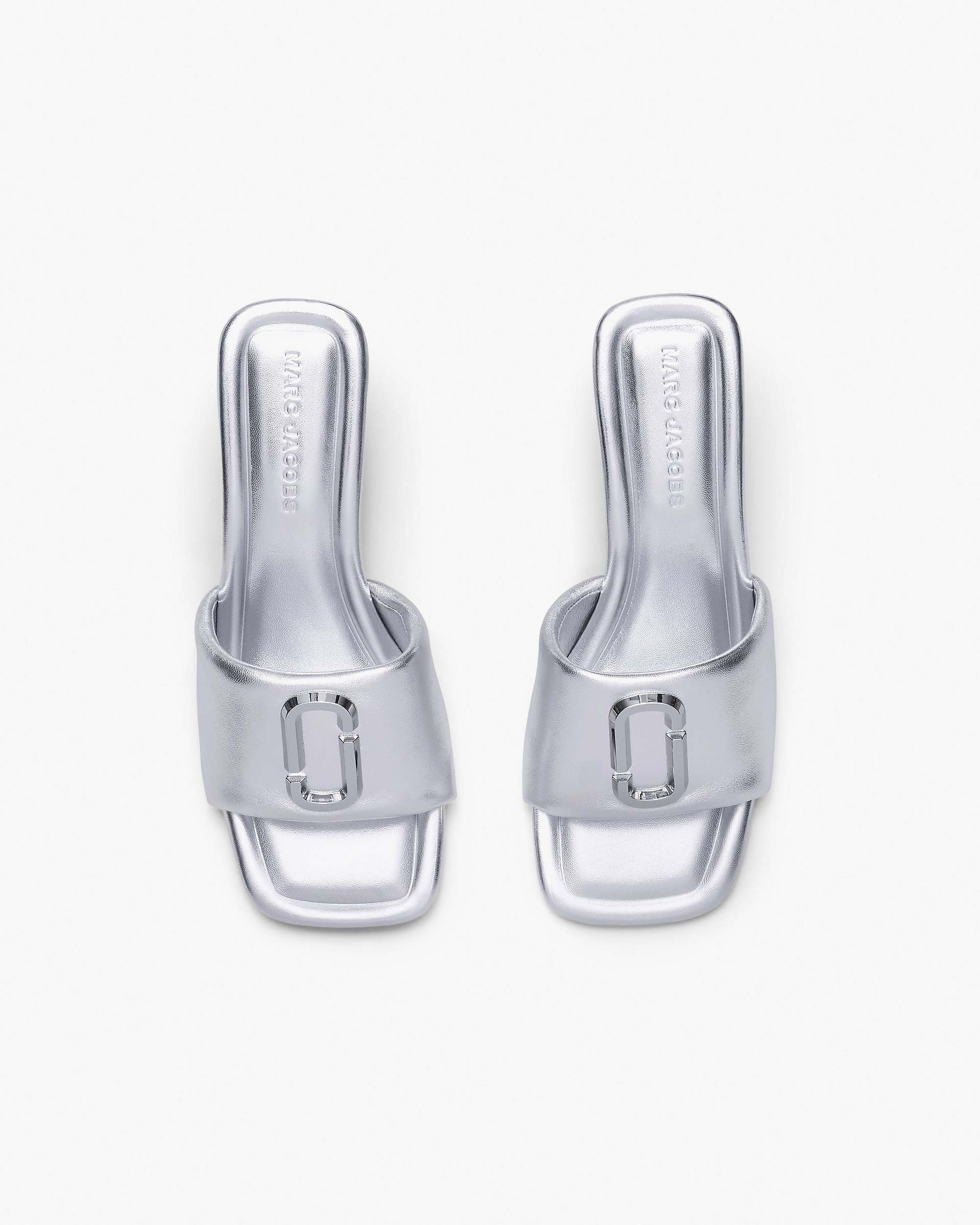 THE METALLIC J MARC HEELED SANDAL - 7