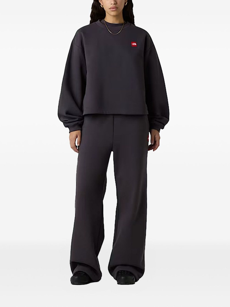 The North Face logo-patch cotton-blend sweatshirt outlook