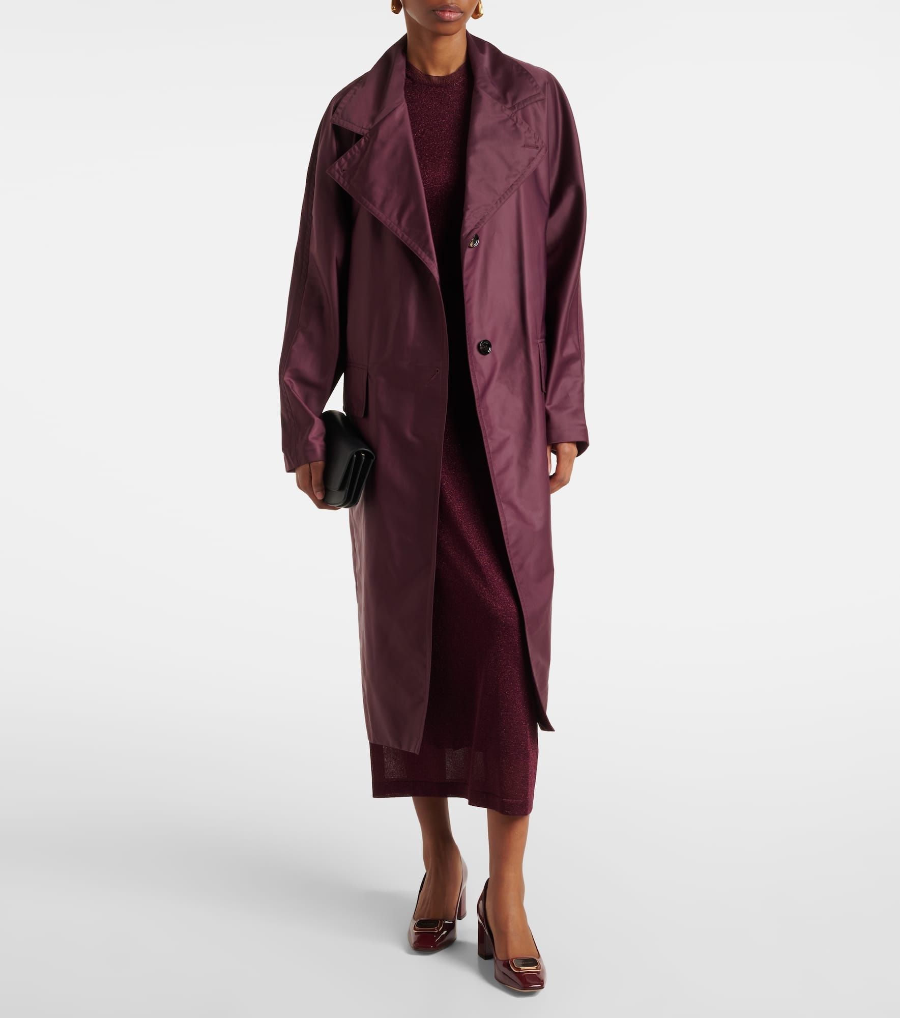Belted trench coat - 2