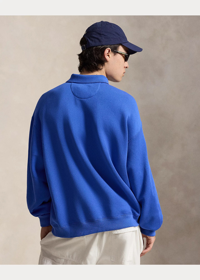 US Open Fleece Long-Sleeve Polo Shirt 4