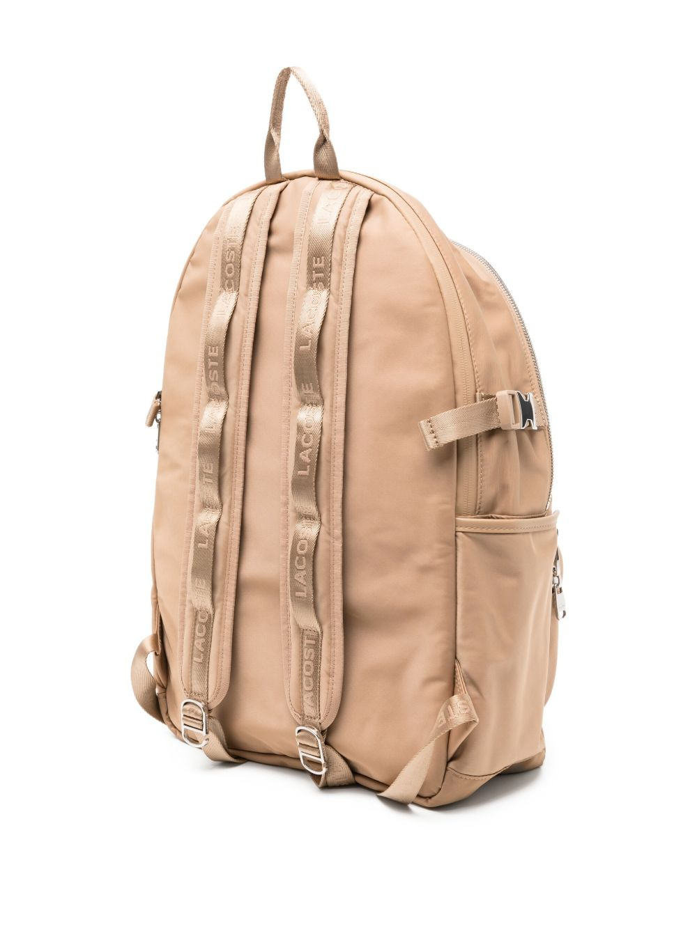 logo-plaque backpack - 3
