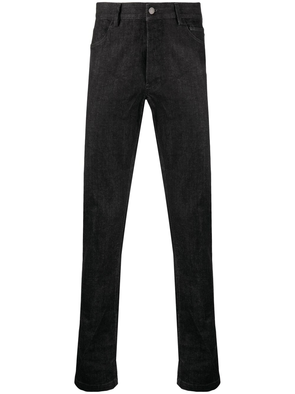 high-rise slim fit jeans - 1