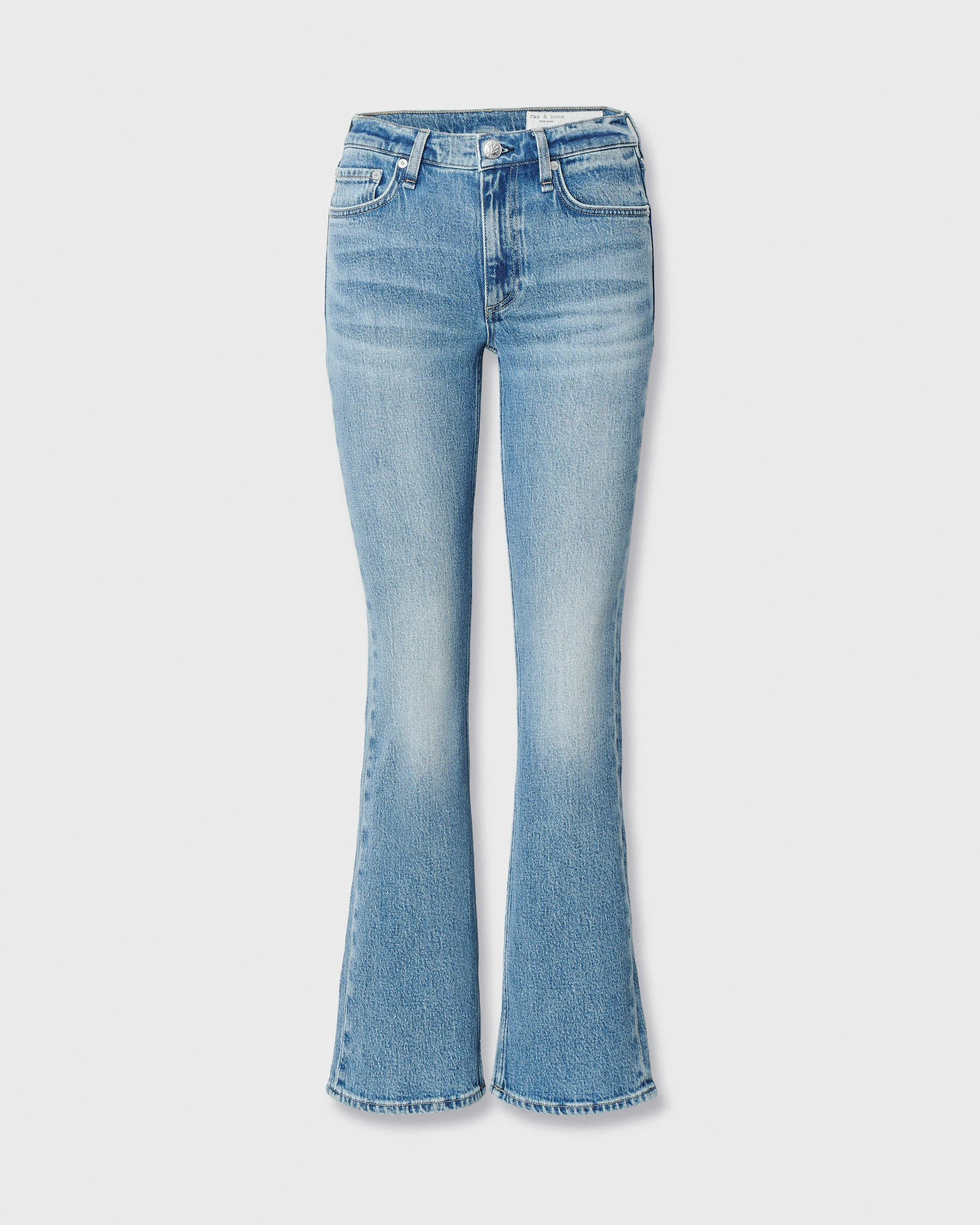 Peyton Bootcut Jean Mid-Rise in Vintage Stretch Denim - 1