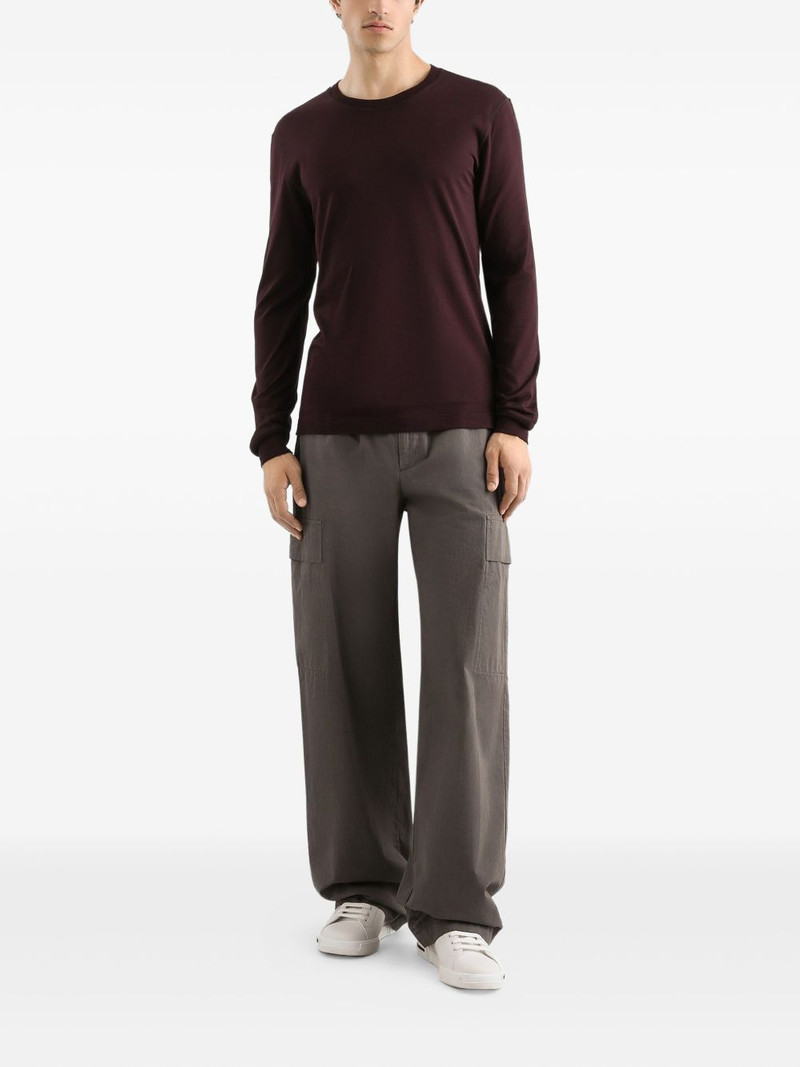 Dolce & Gabbana long-sleeve cotton T-shirt outlook