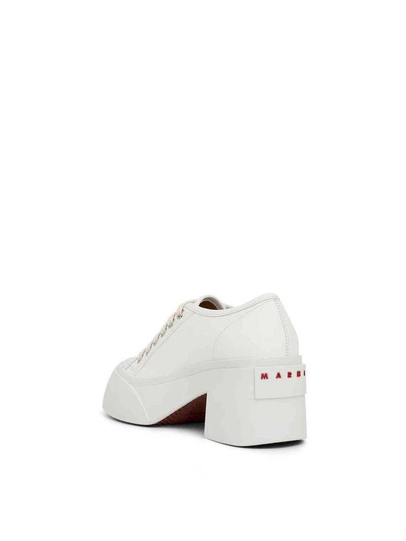 Marni Pablo Lace-Up Pumps in White outlook