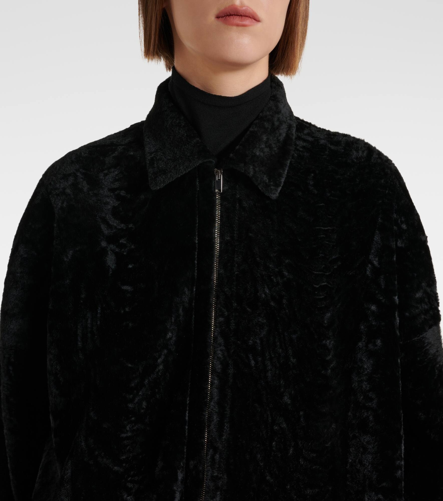 Sheeran shearling coat - 4