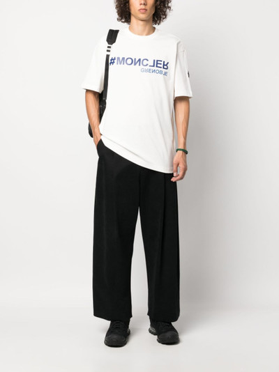 Moncler Grenoble logo-print cotton T-shirt outlook