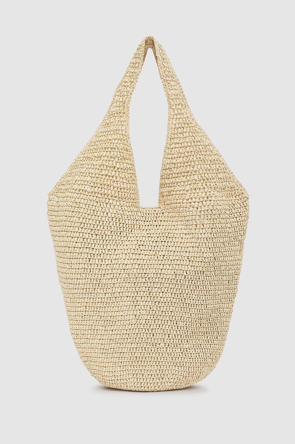 Large Leah Hobo - Natural With Cognac - 3
