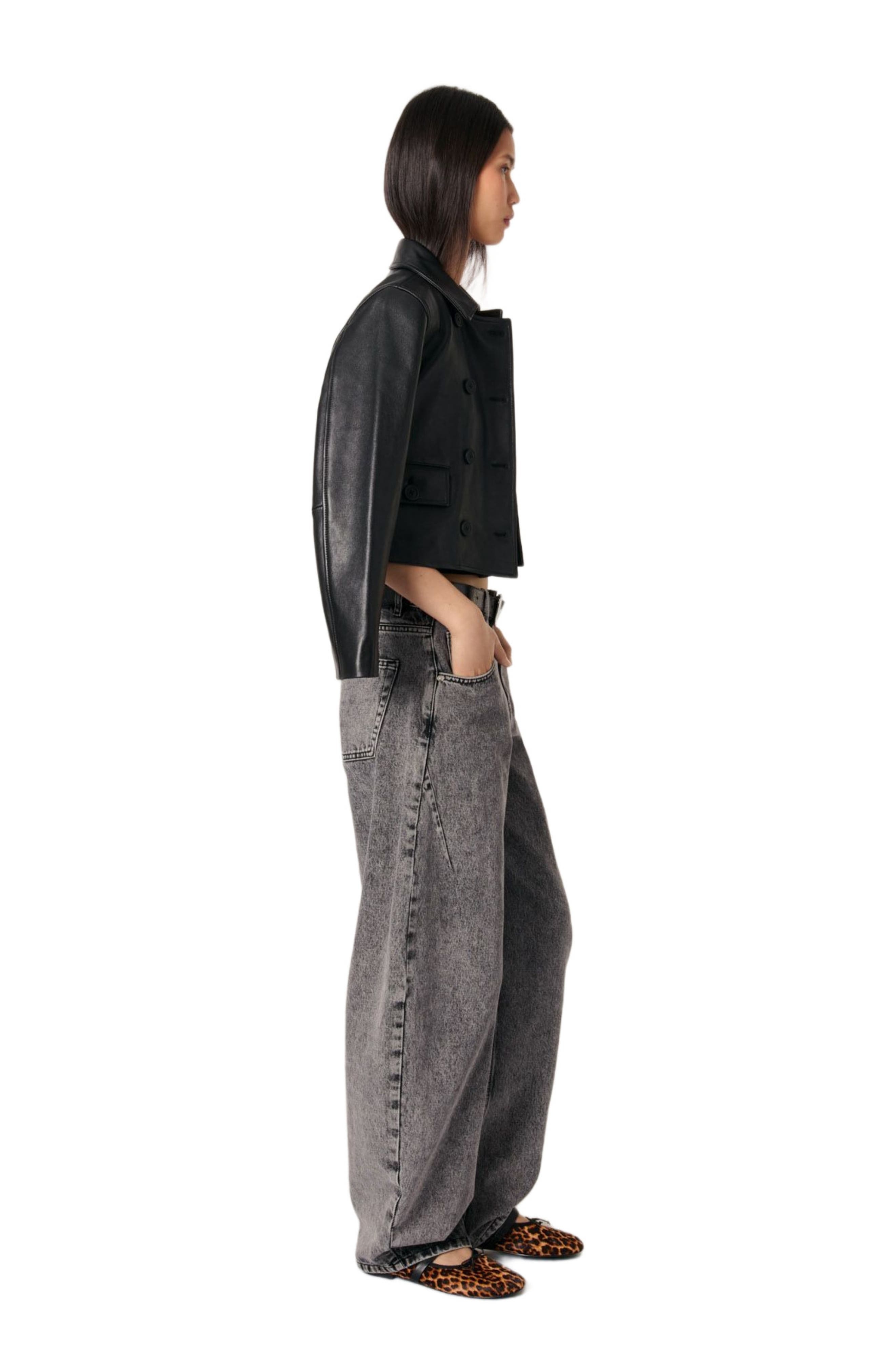 maje Balloon jeans in Grey at Nordstrom - 3