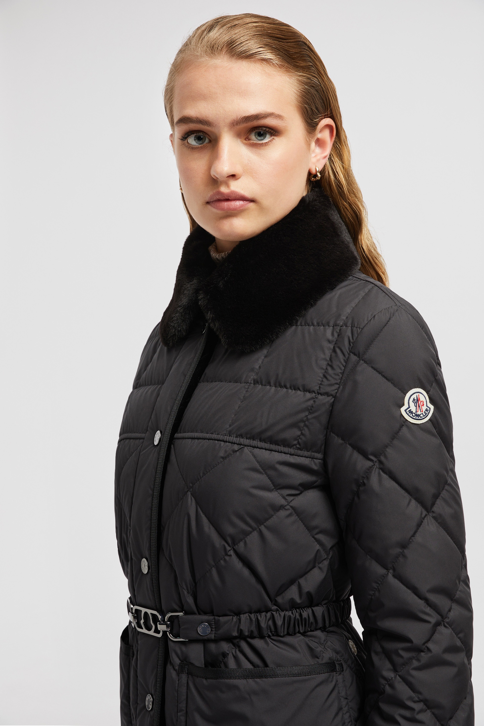Moncler Cygne Short Down Jacket | REVERSIBLE