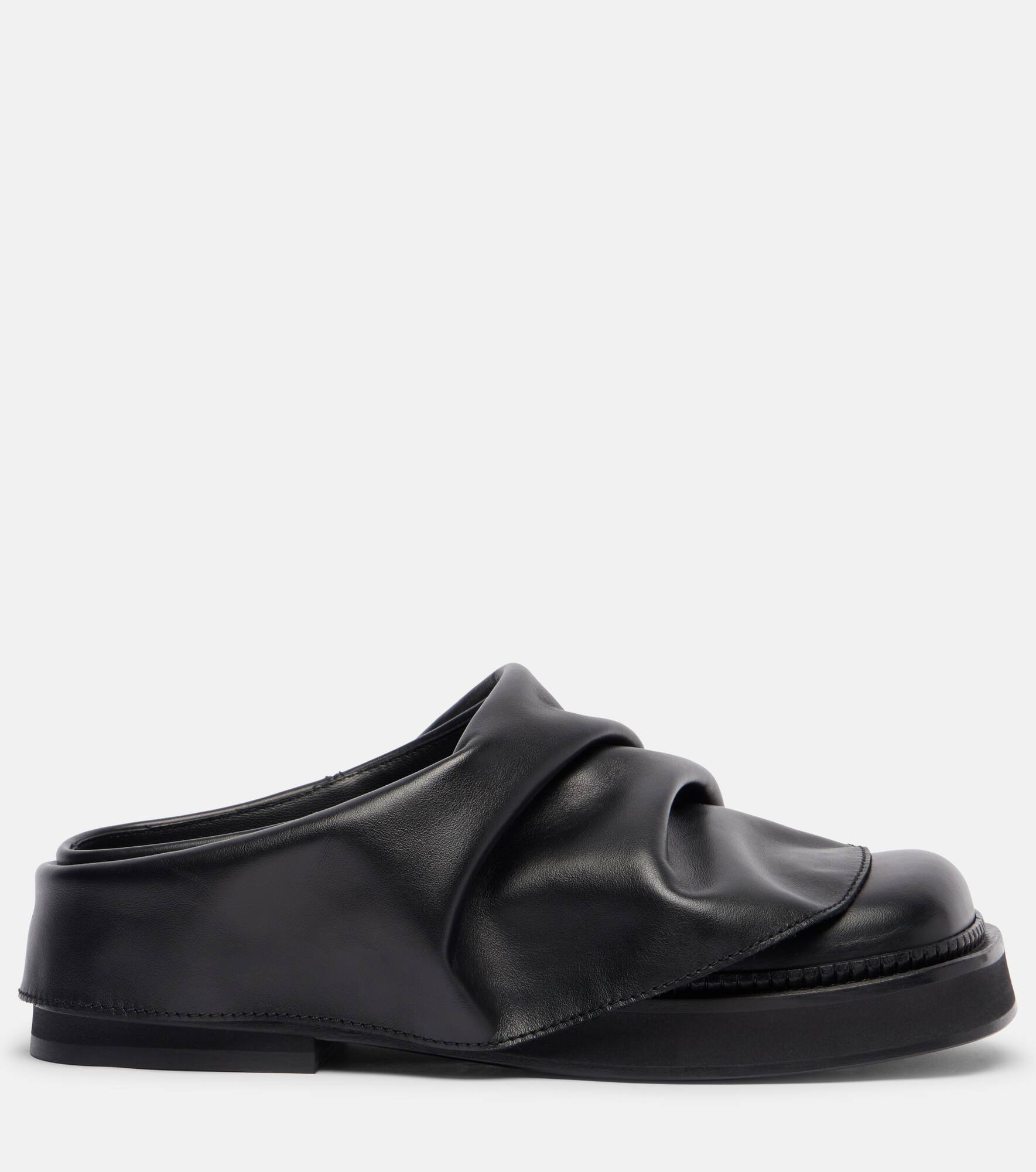 Mini Robin leather mules - 4