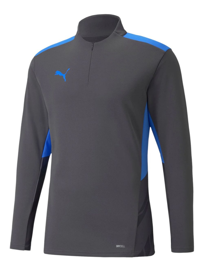 zip-fastening long-sleeve T-shirt 1