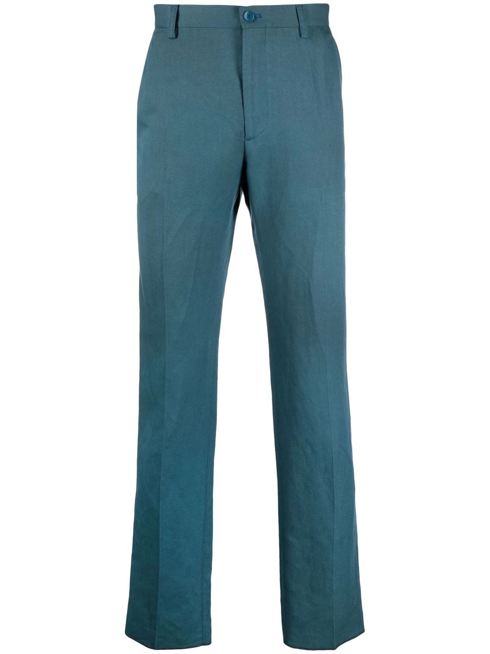 mid-rise straight trousers - 1