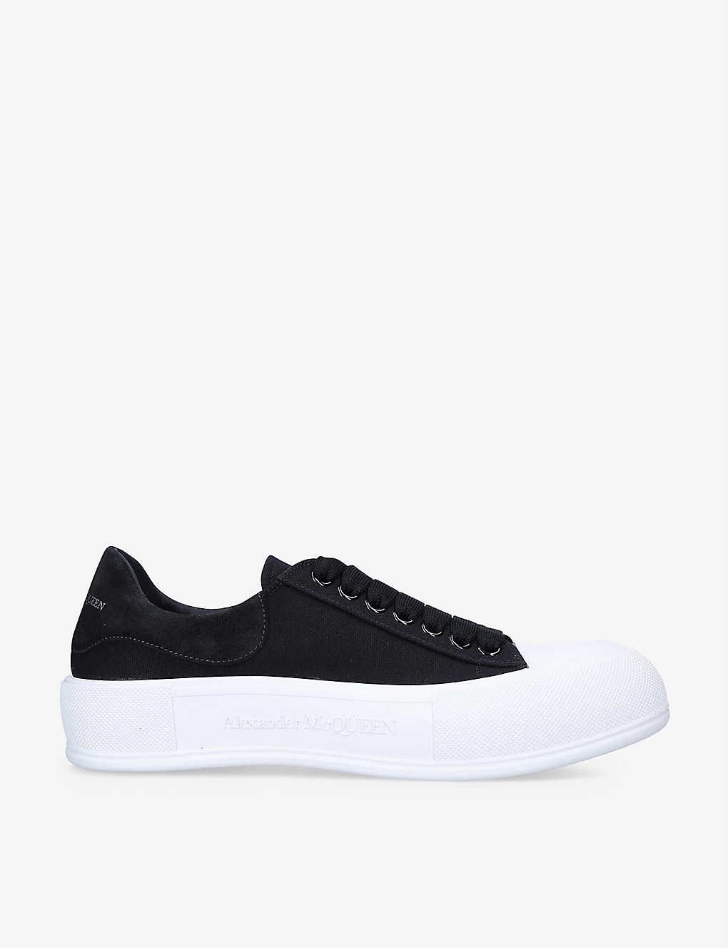 Alexander mcqueen black trainers selfridges hotsell
