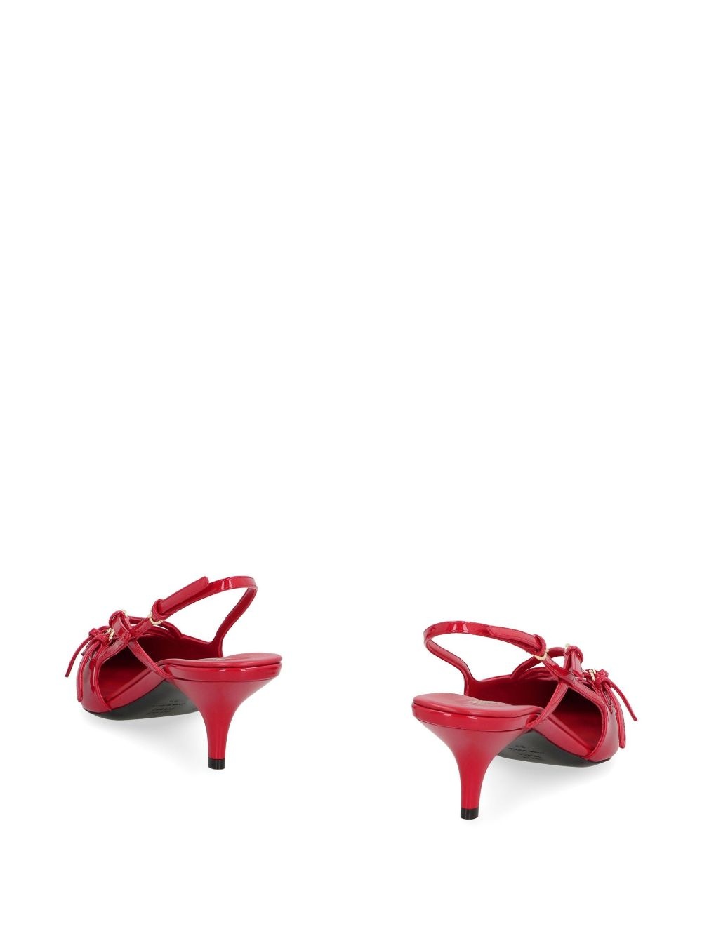 50mm leather pumps - 3