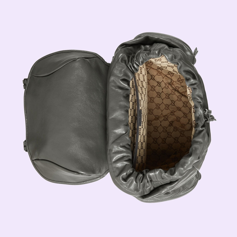 Backpack with tonal Double G 8