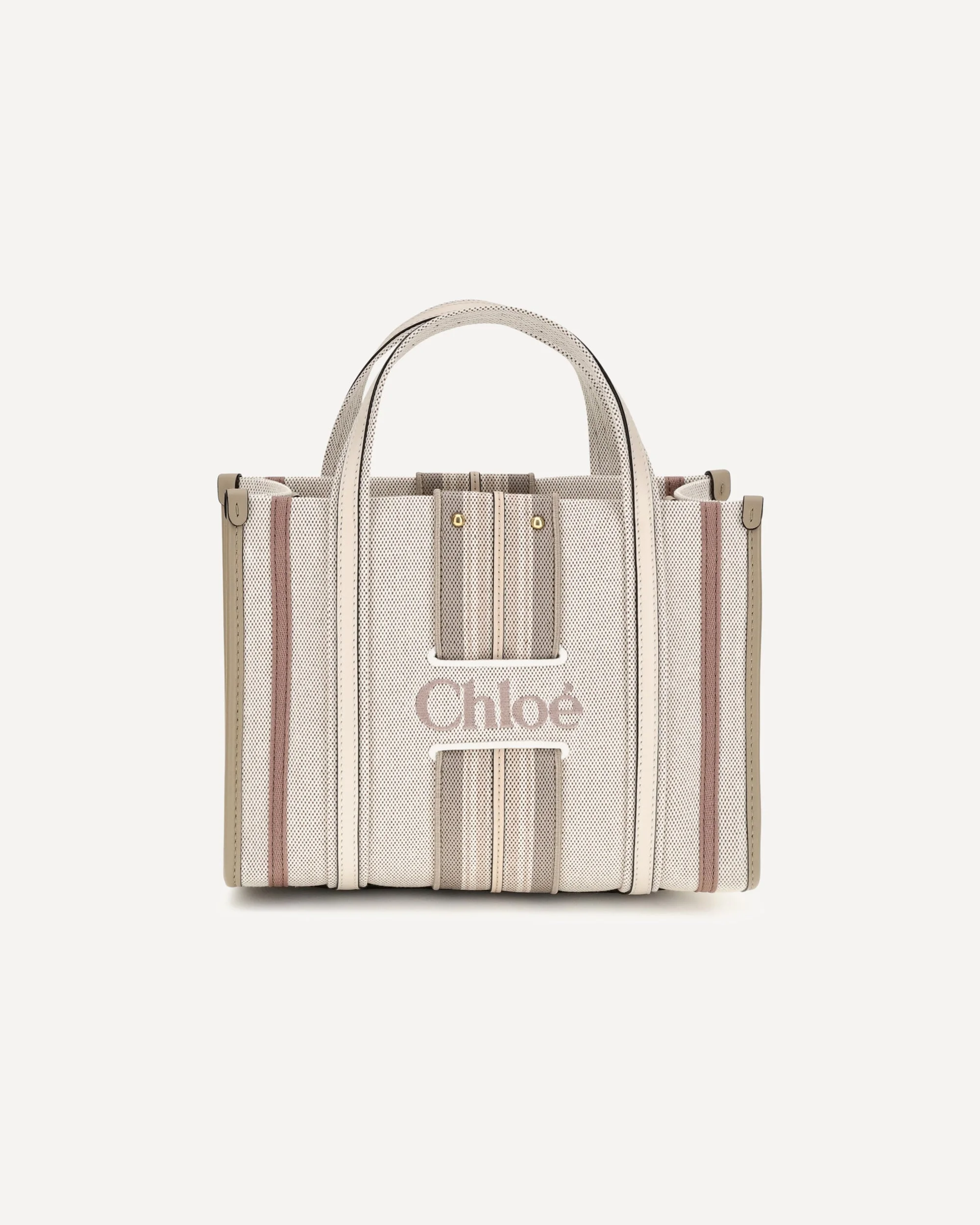 Small Woody Loop canvas Tote Bag - 1