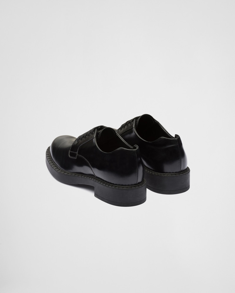 Brushed leather Derby shoes 5