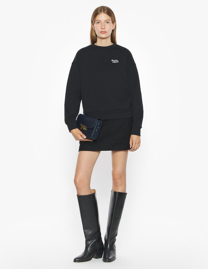 Maison Kitsuné MAISON KITSUNE HANDWRITING COMFORT SWEATSHIRT outlook