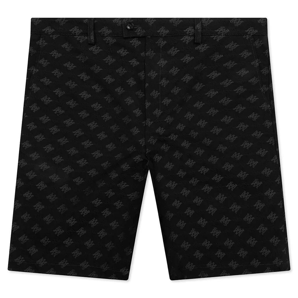 MA QUAD JACQUARD SHORT - BLACK - 1