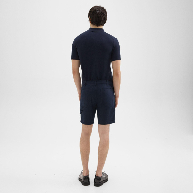Theory Zaine 7" Carpenter Short in Stretch Cotton Canvas outlook
