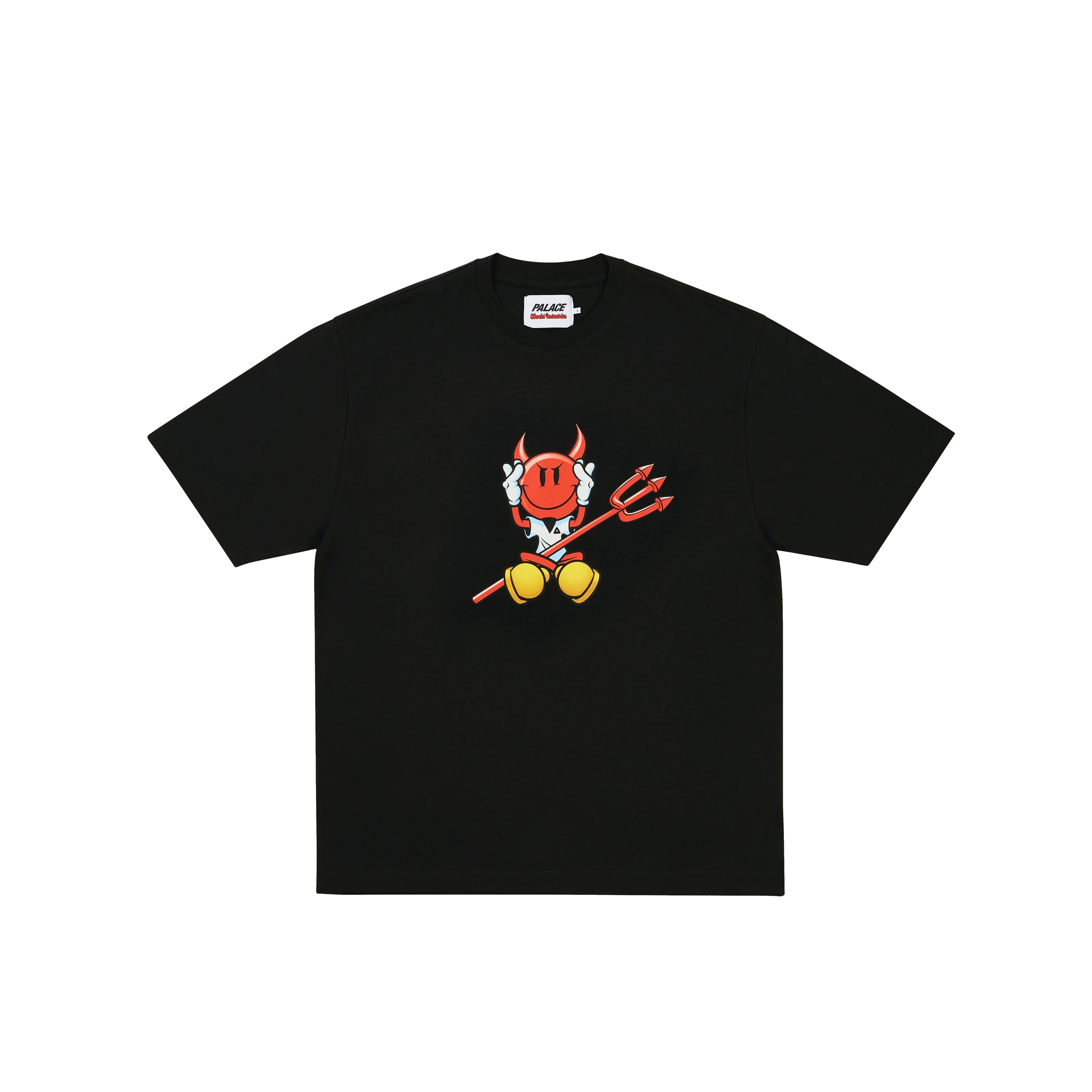 PALACE WORLD INDUSTRIES T-SHIRT BLACK - 1