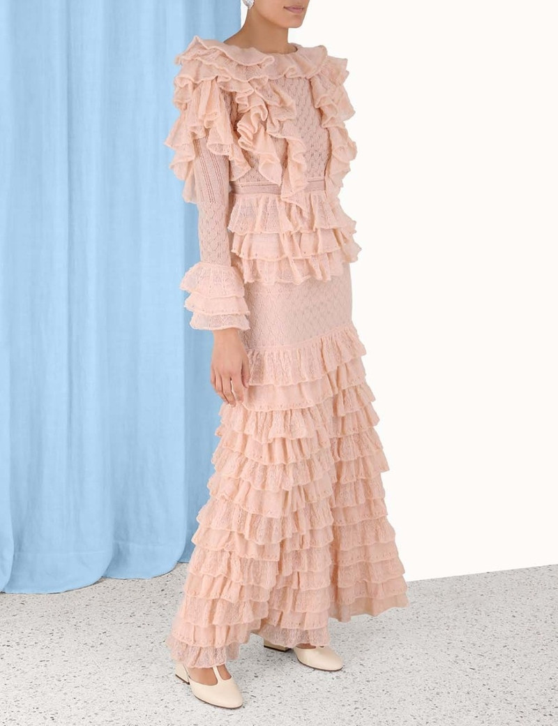 LUMINOSITY FRILL V-NECK TOP 3