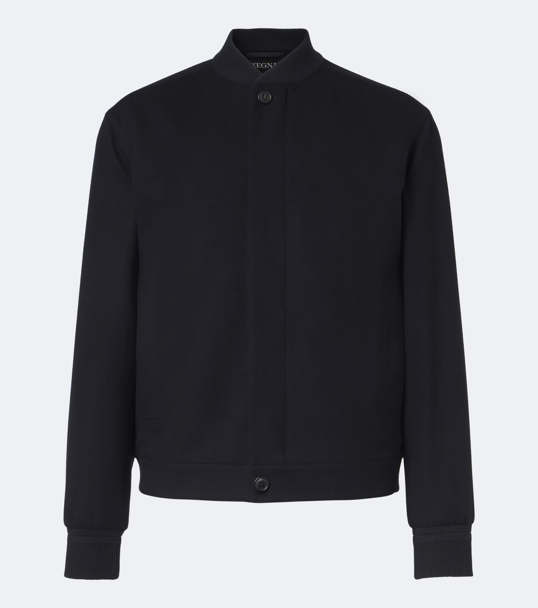 Cashmere bomber jacket - 1