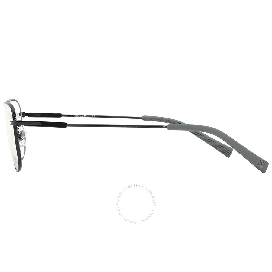 Timberland Demo Rectangular Men's Eyeglasses TB1757 001 54 - 4