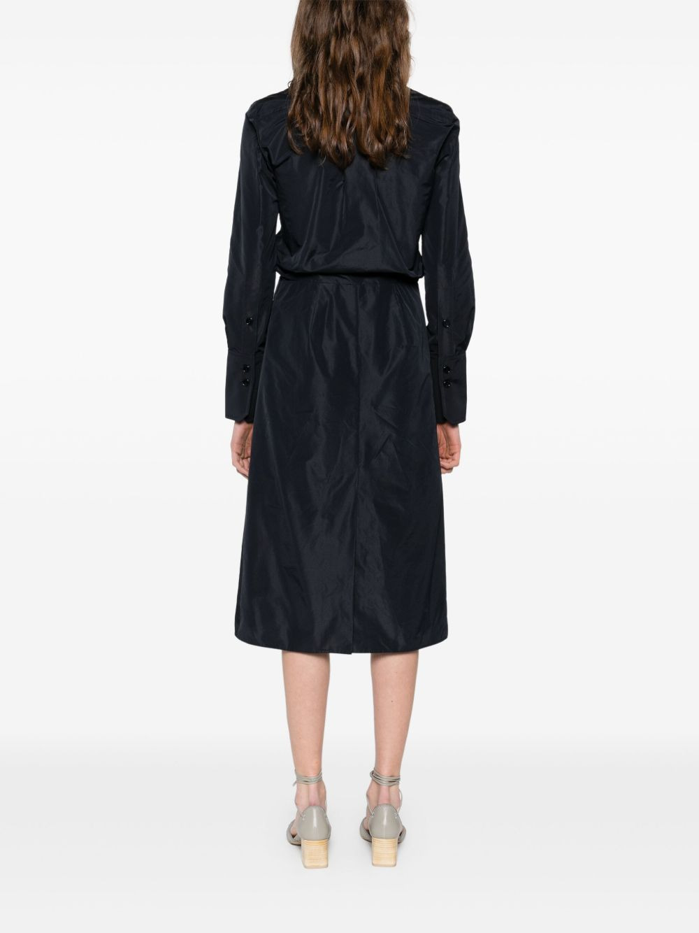 knot-detail dress - 4