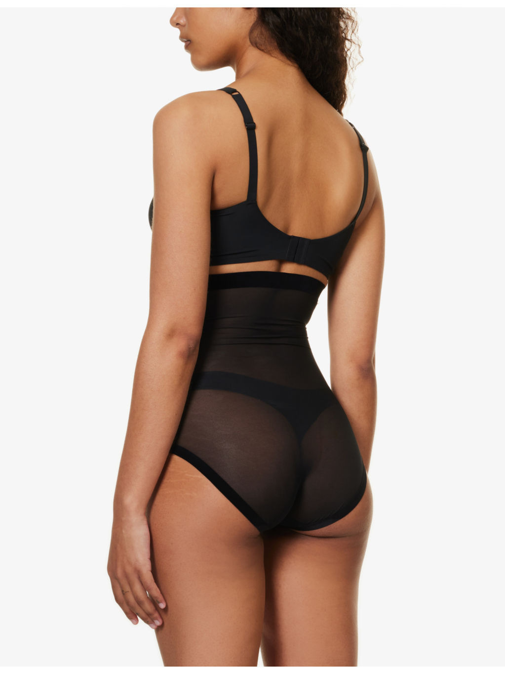 High-rise stretch-tulle briefs - 4