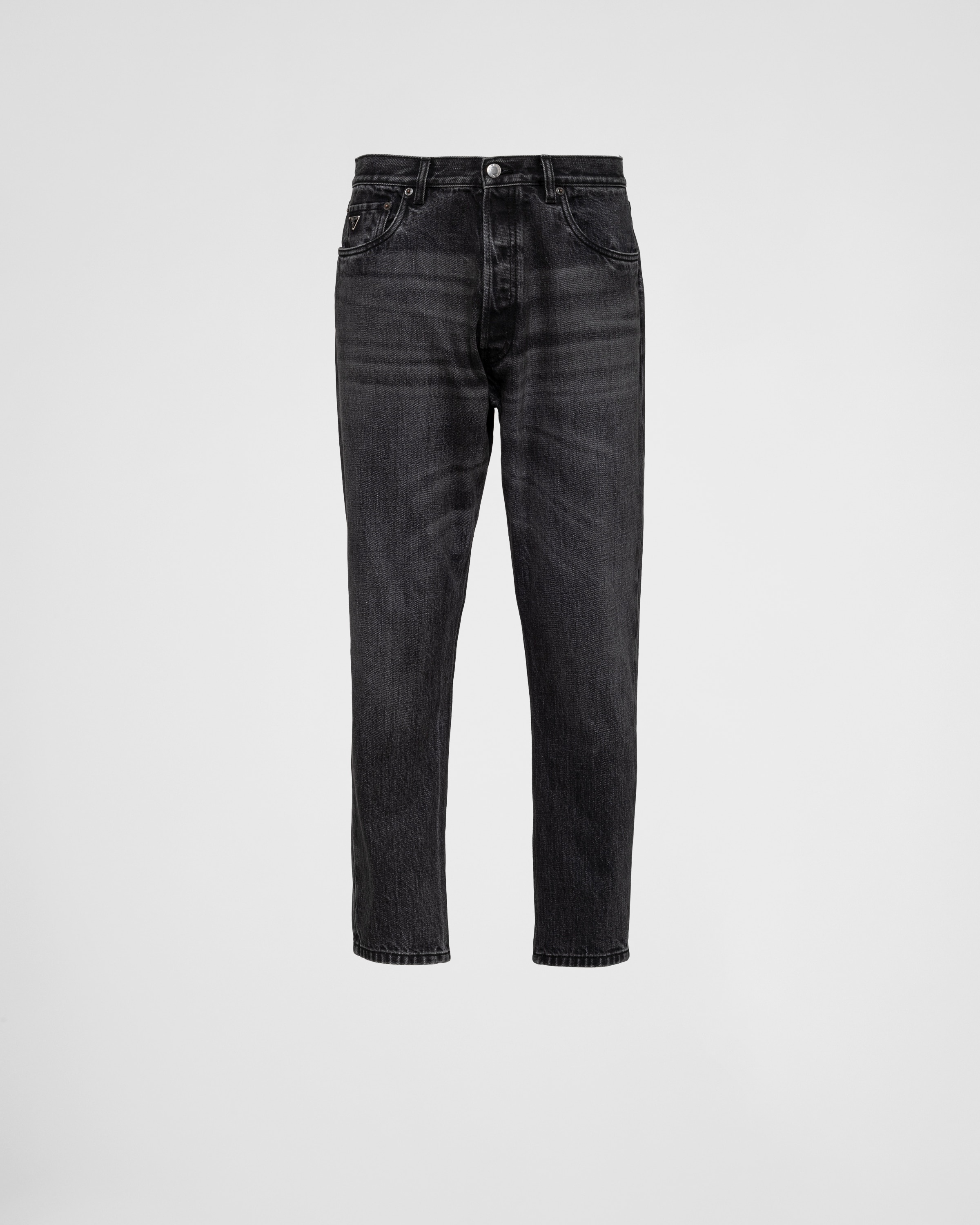 Five-pocket denim jeans - 1